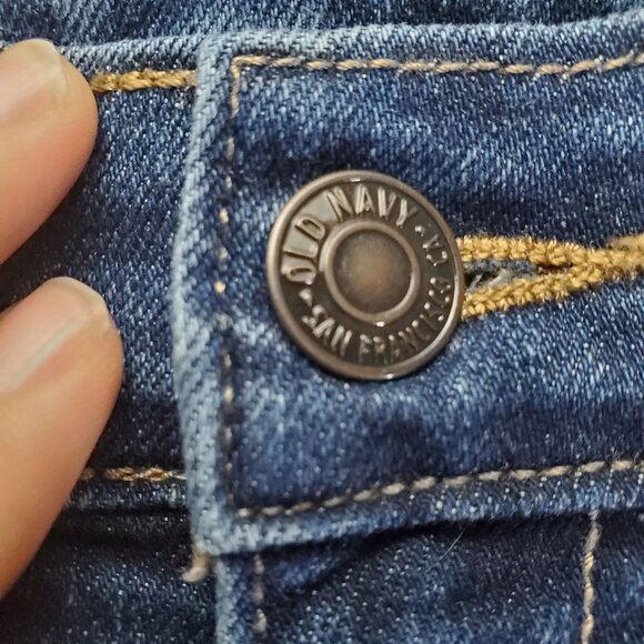 Old Navy Jeans Womens Size 6 Blue The Boyfriend Classic Fit Stretch Denim - Picture 9 of 12